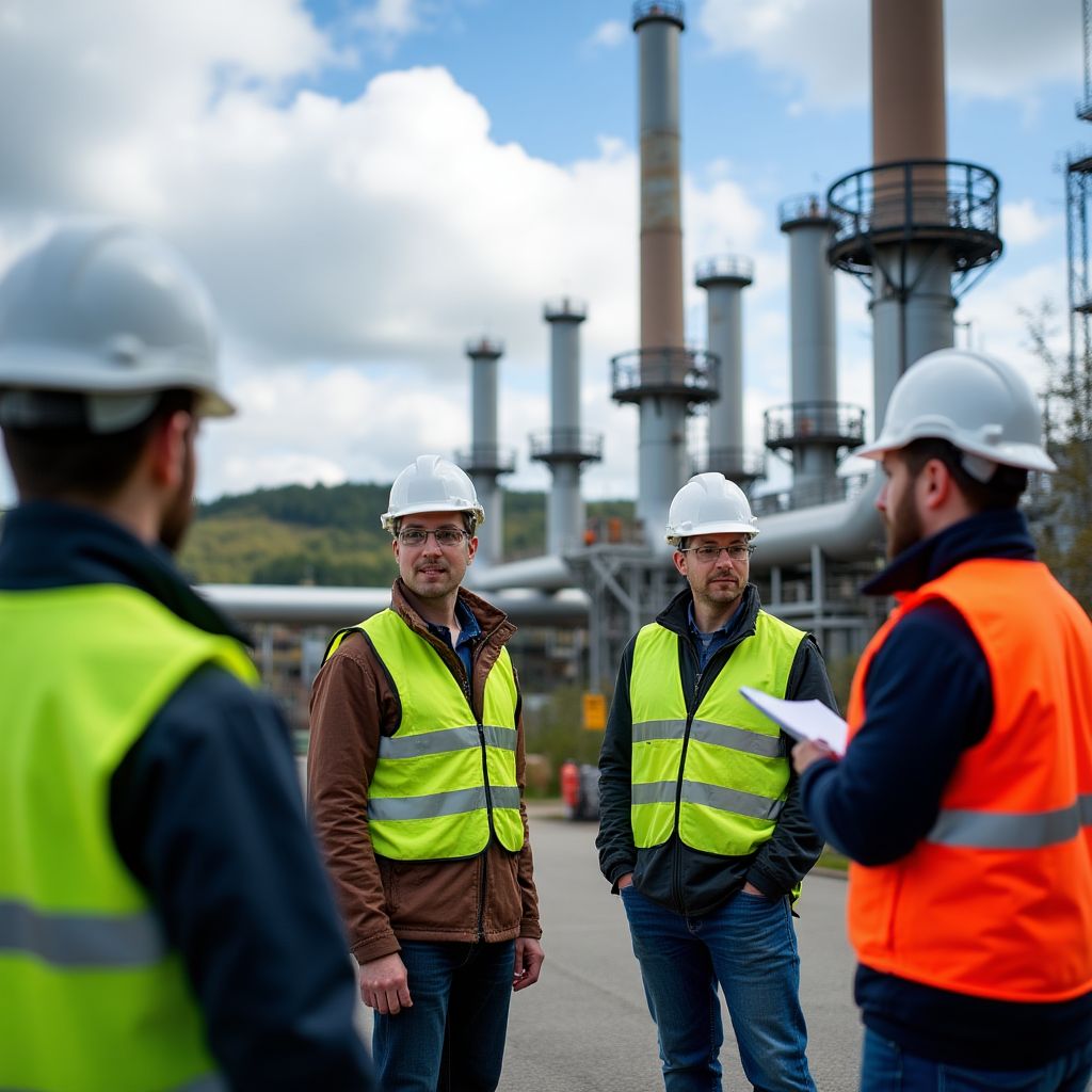 Visita técnica a instalaciones energéticas